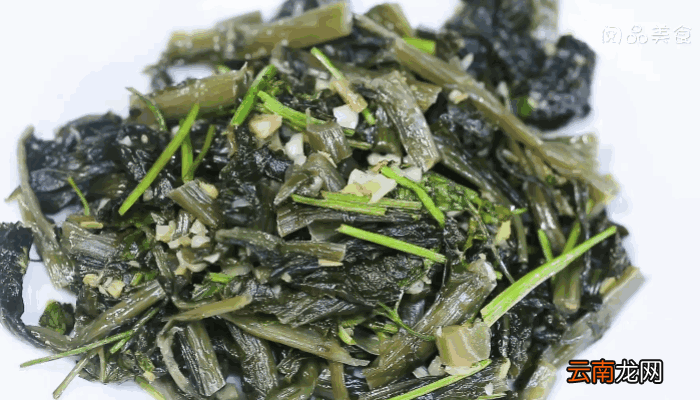 香炒雪里蕻做法香炒雪里蕻怎么做