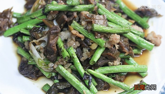 梅干菜肉末豇豆的做法 梅干菜肉末豇豆怎么做