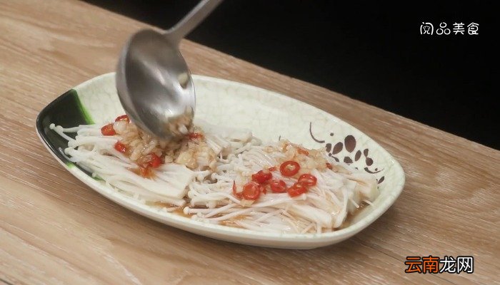 蒜蓉金针菇的做法 蒜蓉金针菇怎么做好吃