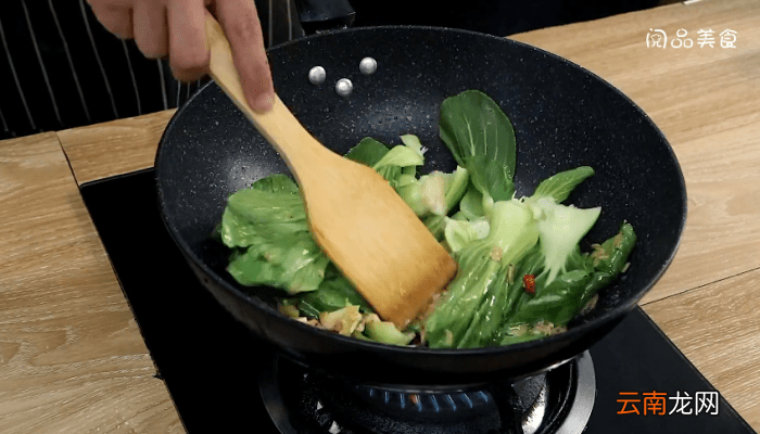 海米炒油菜 海米炒油菜的做法
