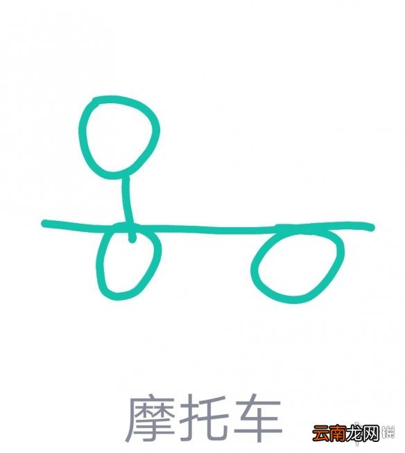 QQ画图红包摩托车画法大全 QQ画图红包摩托车怎么画
