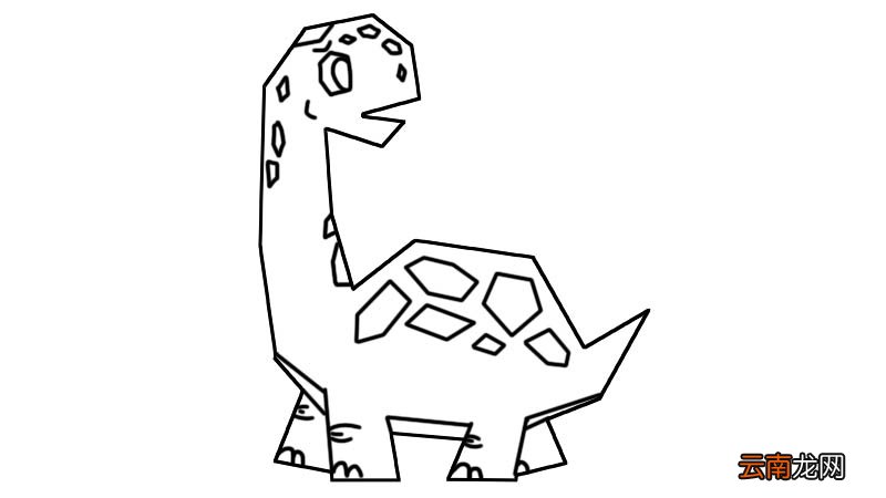 恐龙简笔画画法恐龙简笔画怎么画
