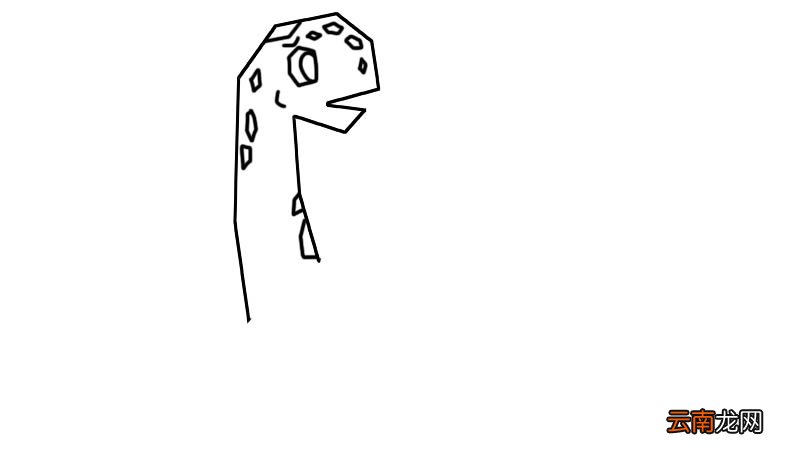 恐龙简笔画画法恐龙简笔画怎么画