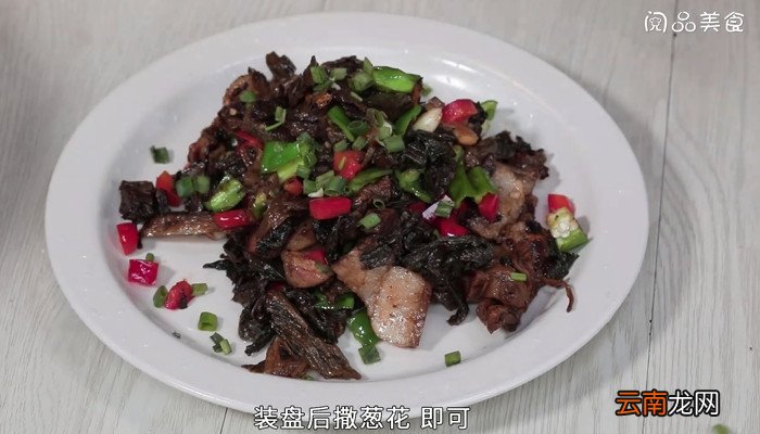 梅干菜炒五花肉的做法 梅干菜炒五花肉怎么做