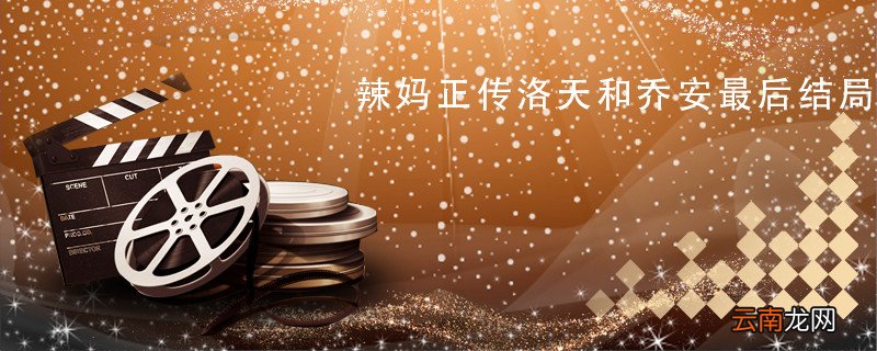 辣妈正传洛天和乔安最后结局 辣妈正传中乔安的结局