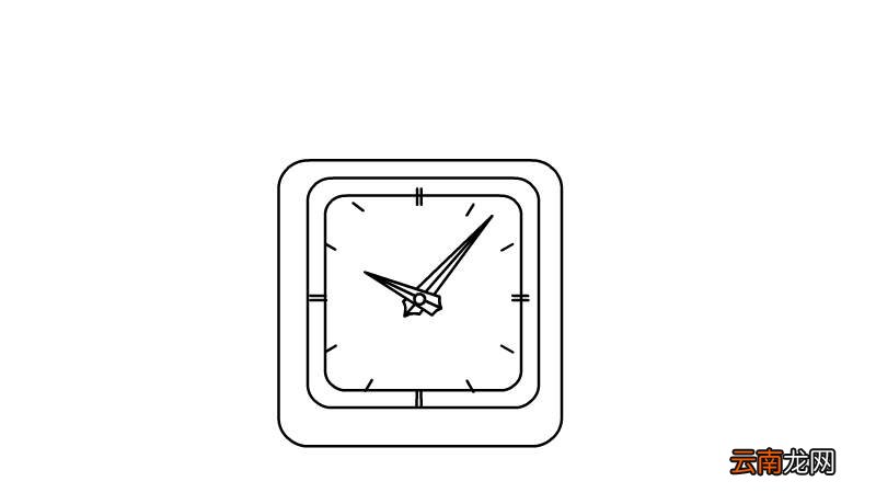钟表简笔画
