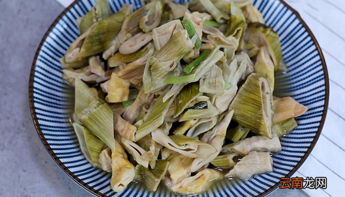 葱油笋干的做法 葱油笋干怎么做