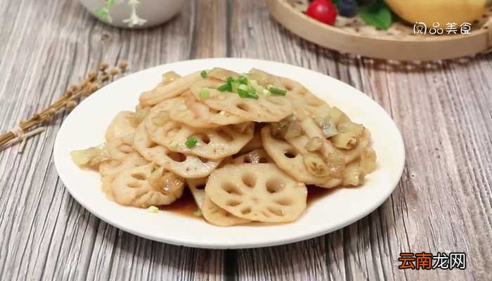 糖醋藕片 糖醋藕片的做法