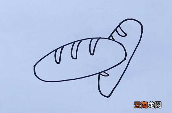 面包简笔画面包简笔画