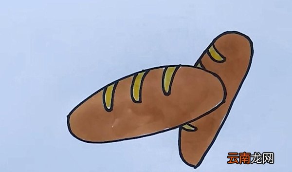 面包简笔画面包简笔画