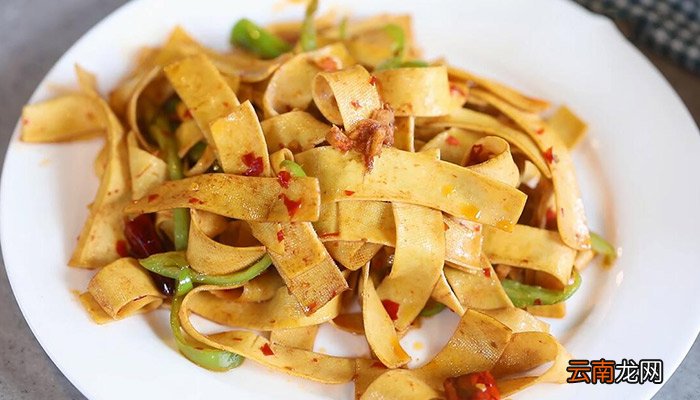 如何做酱炒豆腐皮 酱炒豆腐皮的做法
