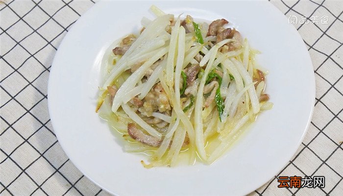 白萝卜肉丝的炒法 白萝卜肉丝怎么炒