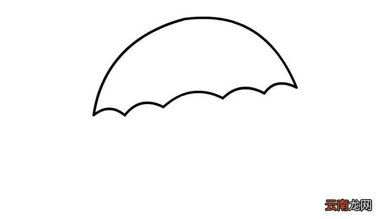 雨伞简笔画 雨伞简笔画怎么画