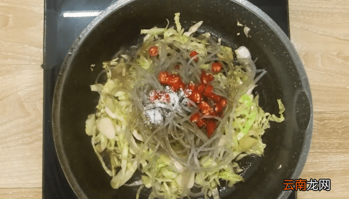 包菜炒粉丝的做法 包菜炒粉丝怎么做好吃