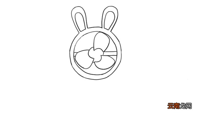 风扇简笔画