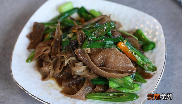 辣椒炒毛肚的做法 辣椒炒毛肚怎么做
