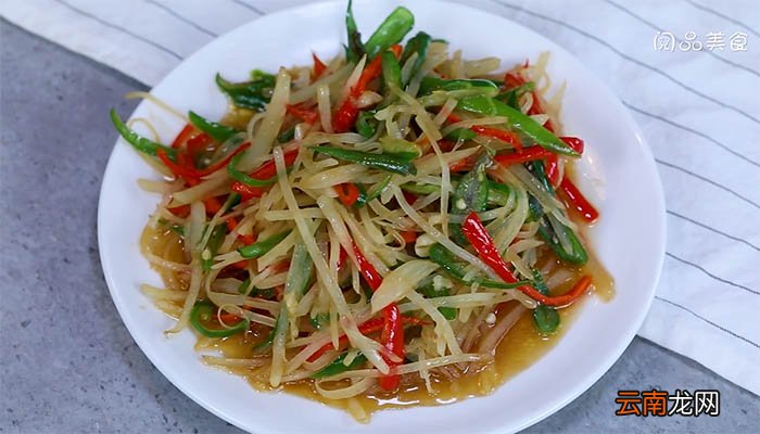 尖椒炒土豆丝的做法 如何做尖椒炒土豆丝