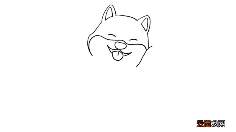 小柴犬简笔画的教程小柴犬简笔画怎么画