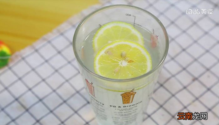 柠檬气泡水 柠檬气泡水怎么做