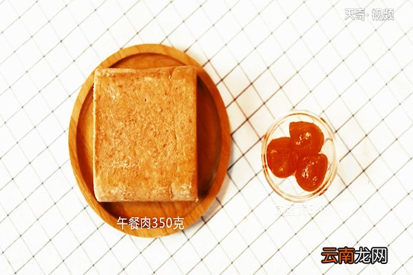 金沙午餐肉的做法