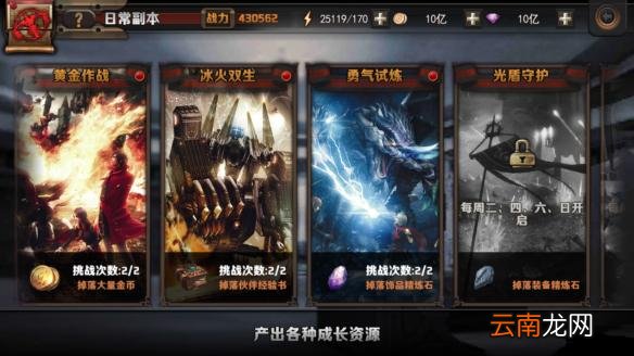 最终幻想：觉醒日常副本玩法详细规则介绍