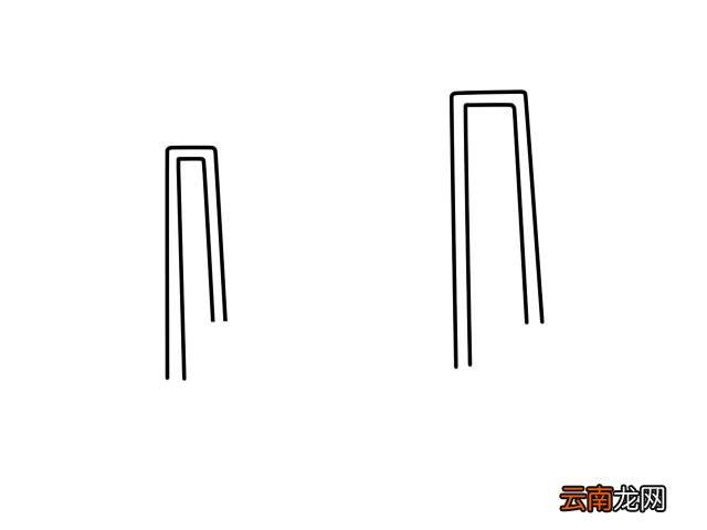 斜拉桥简笔画