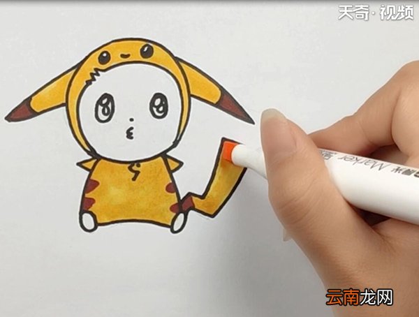神奇宝贝简笔画