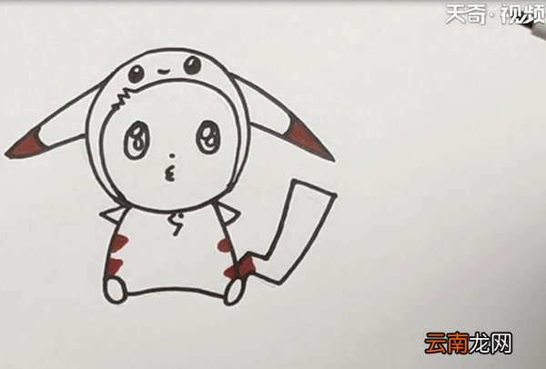 神奇宝贝简笔画