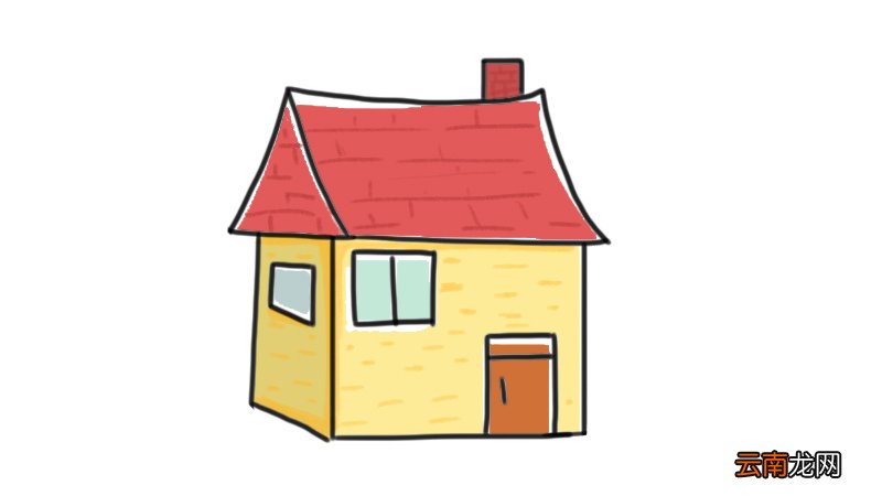 房屋简笔画