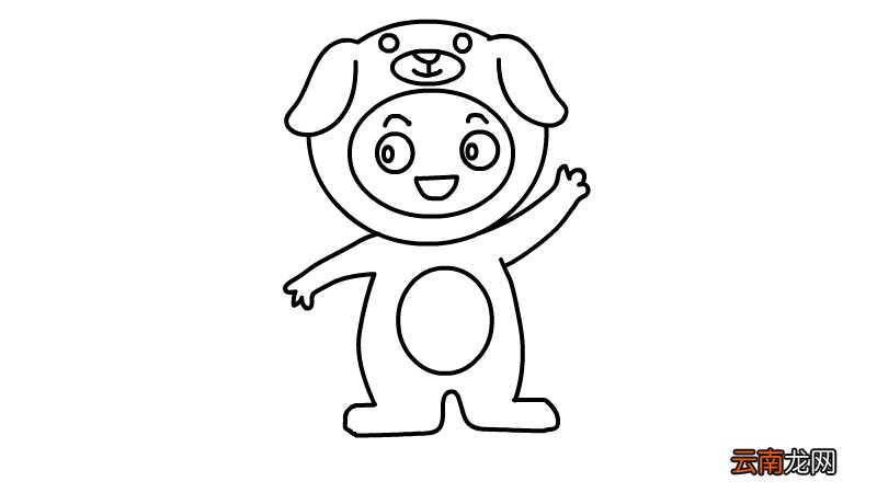 儿童节装扮简笔画怎么画儿童节装扮简笔画教程