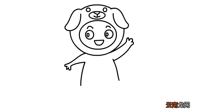 儿童节装扮简笔画怎么画儿童节装扮简笔画教程