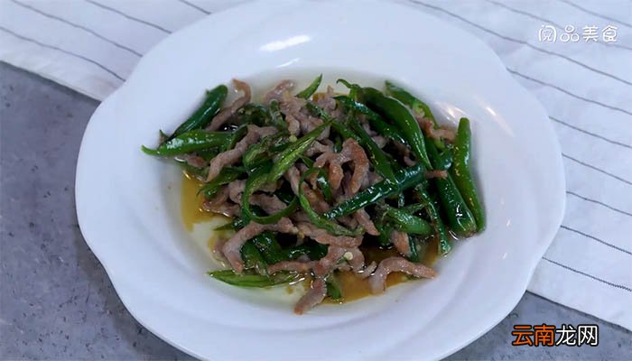 尖椒炒肉丝的做法 如何做尖椒炒肉丝
