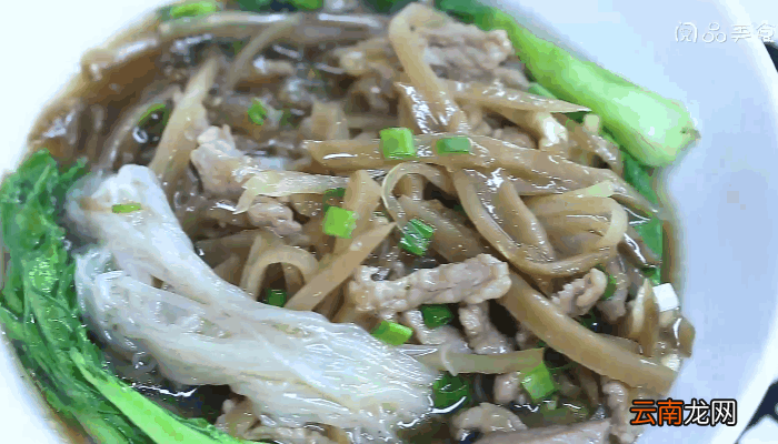 榨菜肉丝米粉做法榨菜肉丝米粉怎么做
