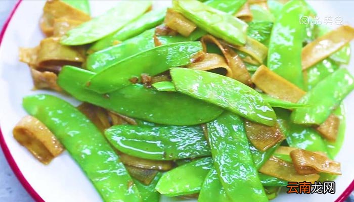 荷兰豆炒千张做法 荷兰豆炒千张