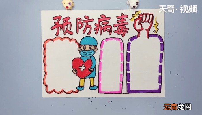 关于病毒的手抄报 关于病毒的画报