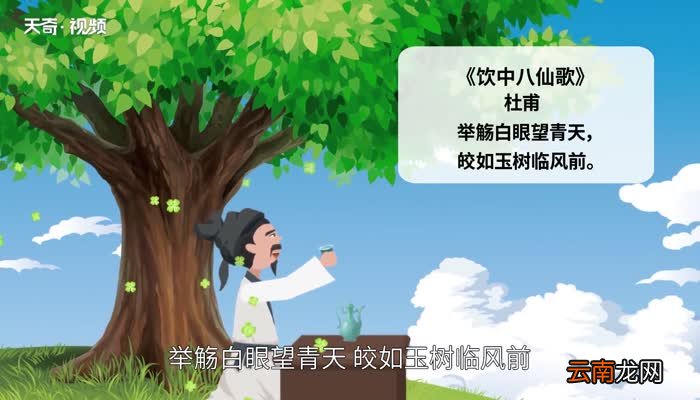 玉树临风的意思 玉树临风的出处