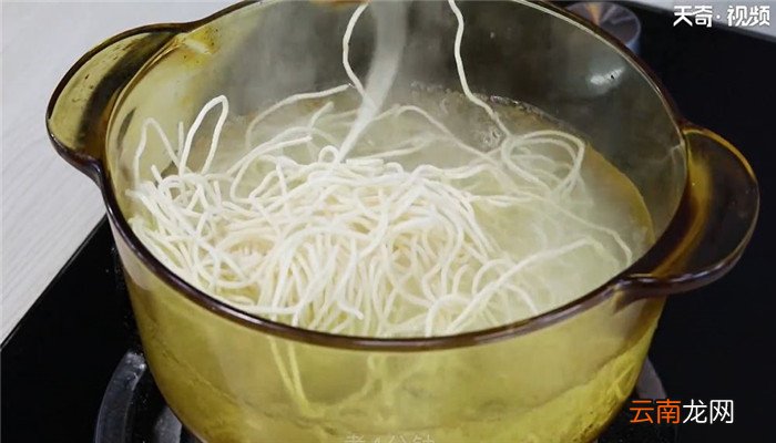 清汤面怎么做 清汤面的做法