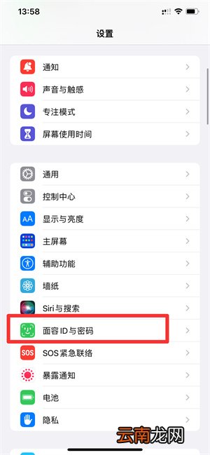 iPhone手机锁屏密码