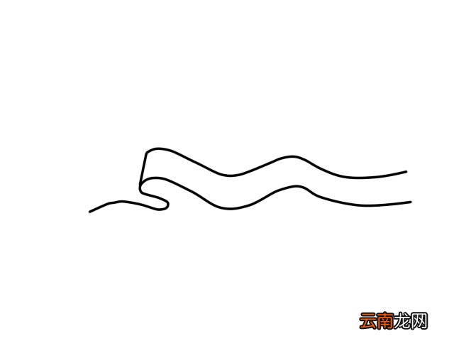 丝带简笔画 丝带简笔画画法