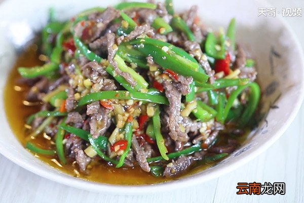 爆炒麻辣牛肉丝的做法 牛肉的好吃做法