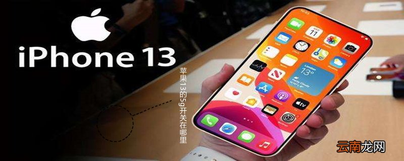 iPhone13的5g开关在哪里