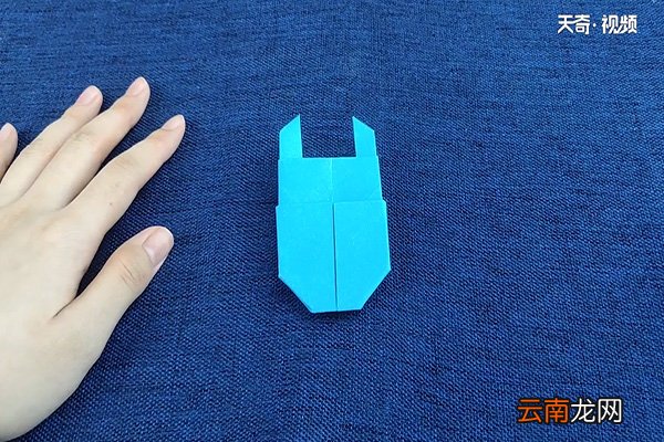 锹形甲虫的折法