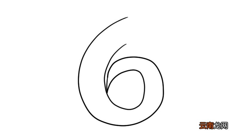 数字变小动物简笔画