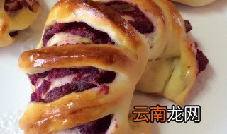 墨西哥紫薯面包的做法 做墨西哥紫薯面包的方法