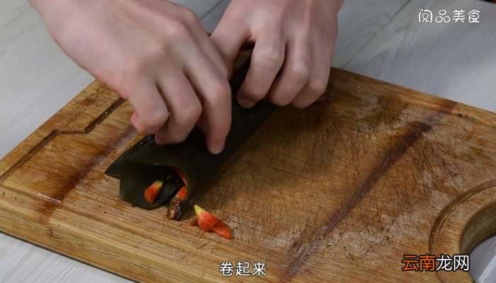 海带蒸卷的做法 海带蒸卷怎么做
