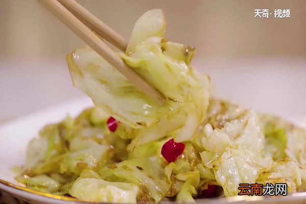 包菜怎么做好吃 包菜的做法