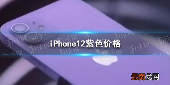 苹果12紫色多少钱 iPhone12紫色价格