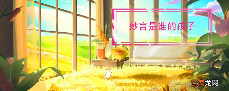 妙言是谁的孩子 妙言公主是谁