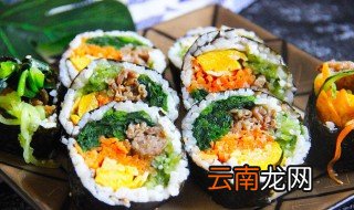 紫菜包饭的制作方法 简单易上手的紫菜包饭