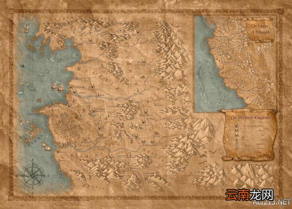 《巫师3：狂猎》猎魔人世界地图中文版图览